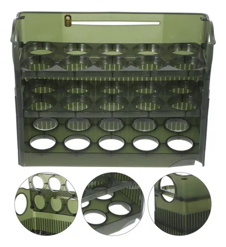 Miniatura 2 de Organizador De Huevos 30 Huevos Acrílico